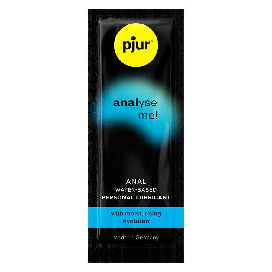 Pjur – Analyze Me Lubrifiant Eau Anal 2 ml – Sensations Intenses & Excitation Maximale