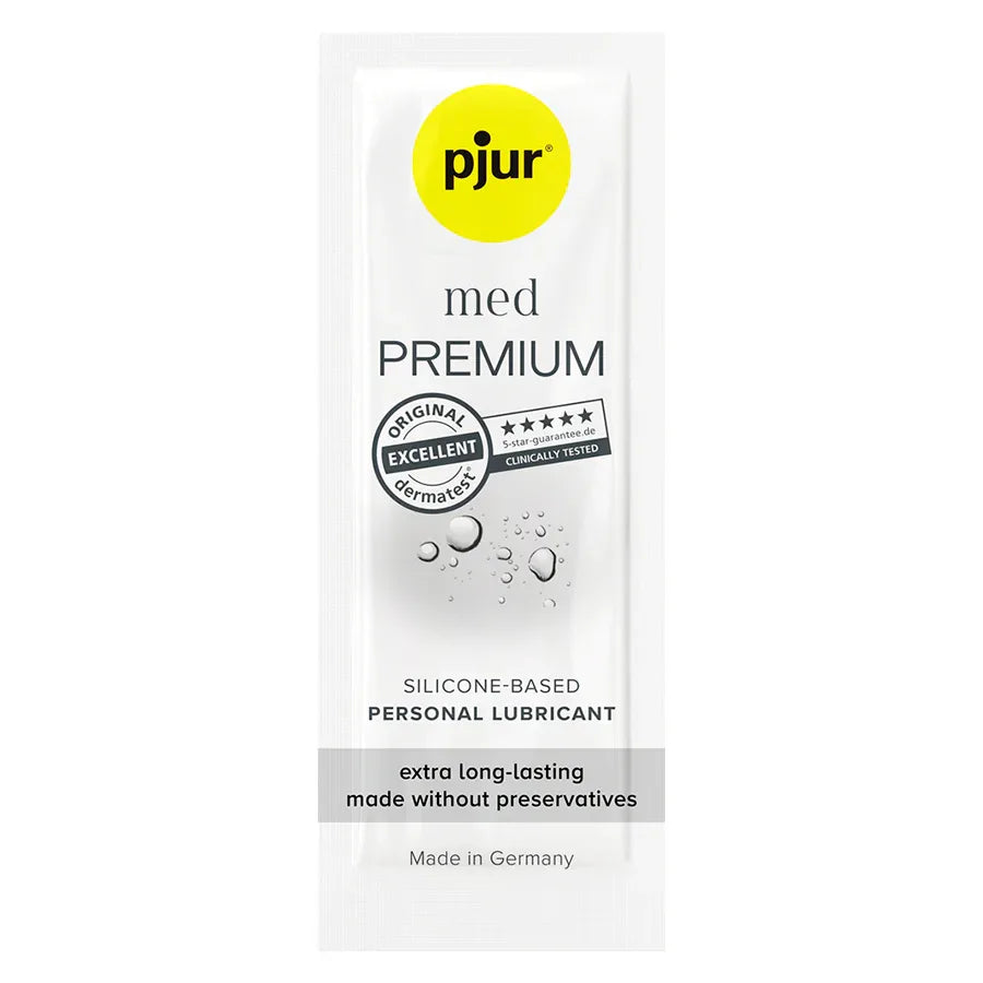 Pjur – Lubrifiant Silicone Med 1.5 ml – Sensations Intenses & Excitation Maximale