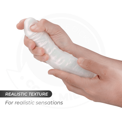 COCK MILLER - GODE AVEC VENTOUSE, LUMIÈRES ET VIBRATIONS AVEC TÉLÉCOMMANDE BLANC 21,5 CM