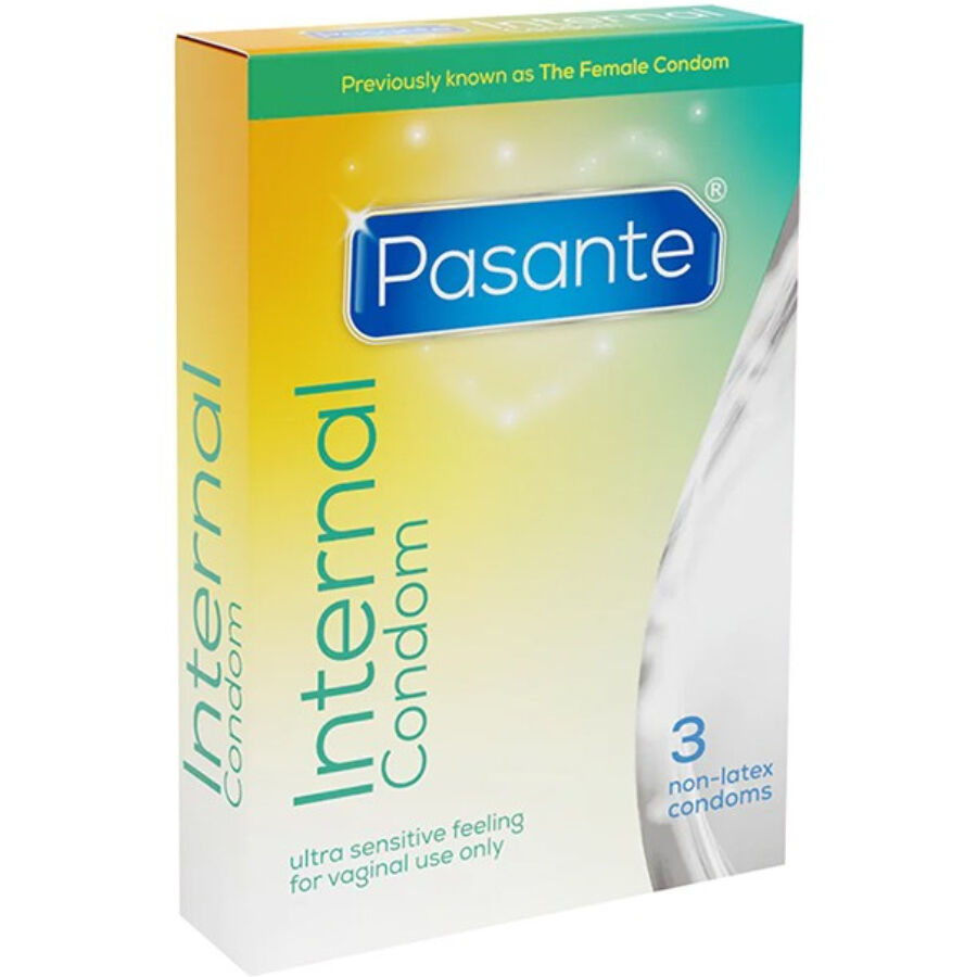 Interne préservatif sans latex 3 unités – Pasante