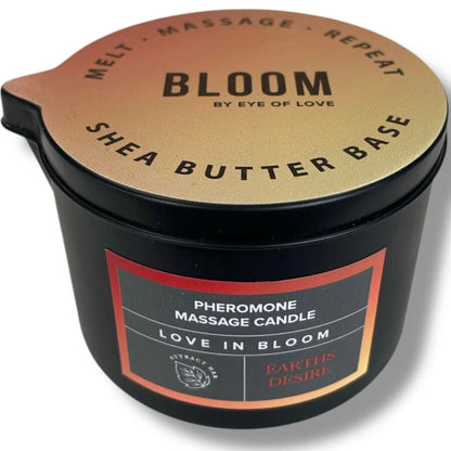 Bloom bougie de massage sativa earths desire 150 ml – Eye Of Love