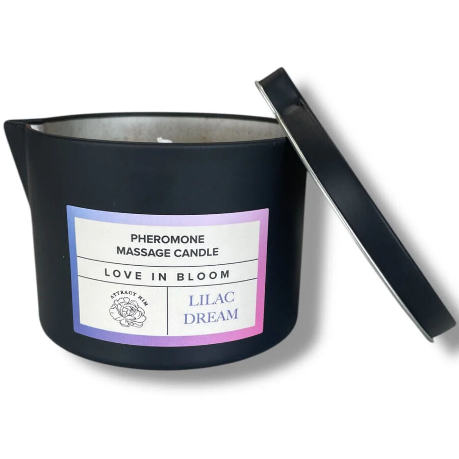 Bloom bougie de massage indica lilac dream 150 ml – Eye Of Love
