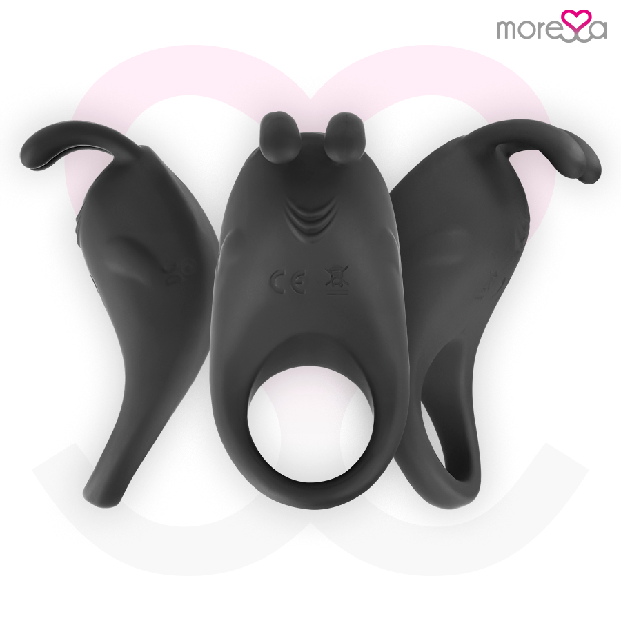 MORESSA - BRAD PREMIUM RECARGABLE SILICONA NEGRA