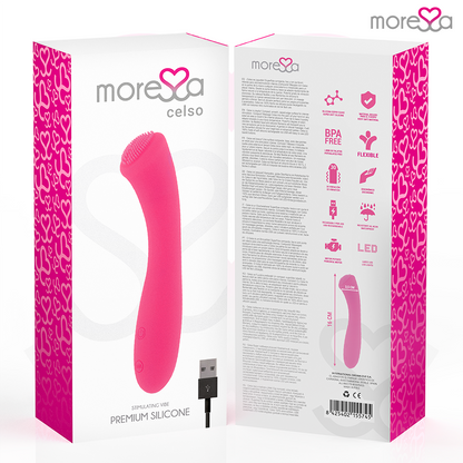 MORESSA - CELSO RECHARGEABLE EN SILICONE PREMIUM