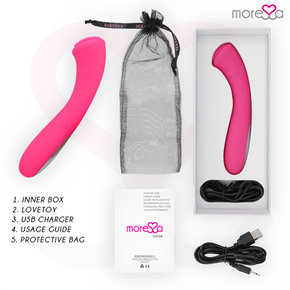 MORESSA - RECHARGEABLE CELSO IN PREMIUM SILICONE