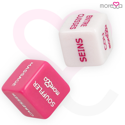 MORESSA - JUEGO DE DADOS ERÓTICO FRANCÉS