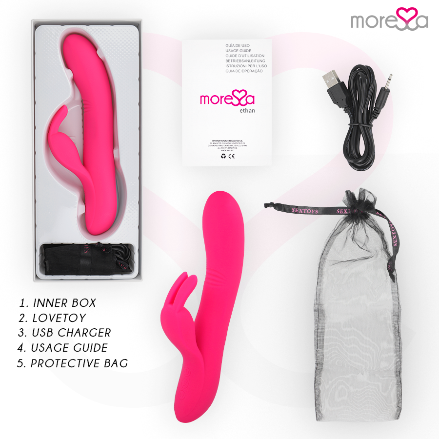MORESSA - ETHAN RECHARGEABLE IN PREMIUM SILICONE