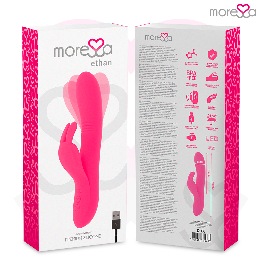 MORESSA - ETHAN RECHARGEABLE IN PREMIUM SILICONE