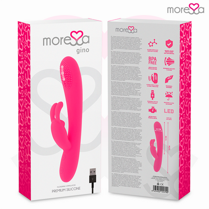 MORESSA - RECHARGEABLE GINO IN PREMIUM SILICONE