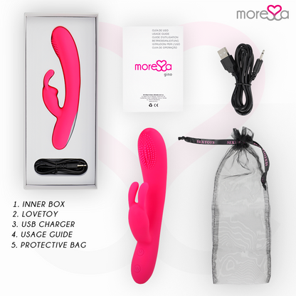 MORESSA - RECHARGEABLE GINO IN PREMIUM SILICONE