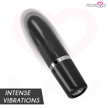 MORESSA - VIBRADOR ESTIMULADOR DE VIAJE IVY NEGRO