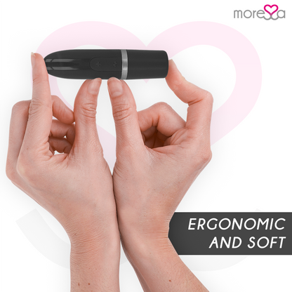 MORESSA - VIBRADOR ESTIMULADOR DE VIAJE IVY NEGRO