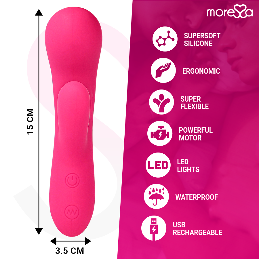 MORESSA - RECHARGEABLE JERRY IN PREMIUM SILICONE