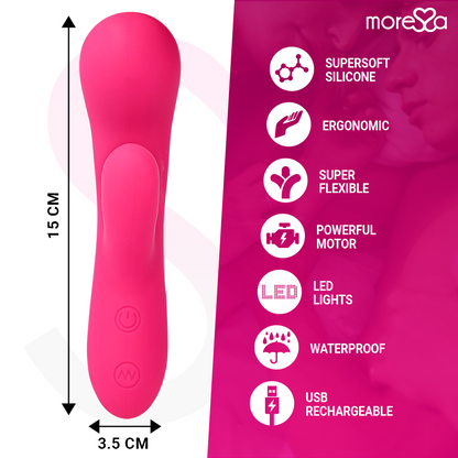 MORESSA - RECHARGEABLE JERRY IN PREMIUM SILICONE