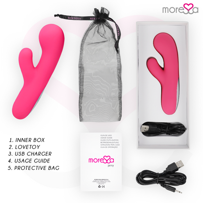 MORESSA - RECHARGEABLE JERRY IN PREMIUM SILICONE