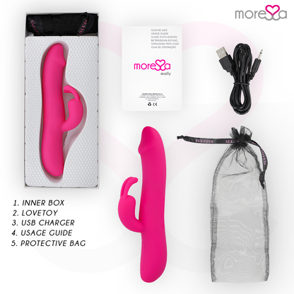 MORESSA - MOLLY RECARGABLE DE SILICONA PREMIUM