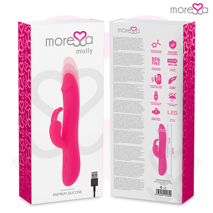 MORESSA - MOLLY RECARGABLE DE SILICONA PREMIUM