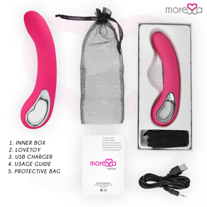 Moressa – Nelson Rechargeable en Silicone Premium