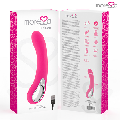MORESSA - NELSON RECARGABLE DE SILICONA PREMIUM