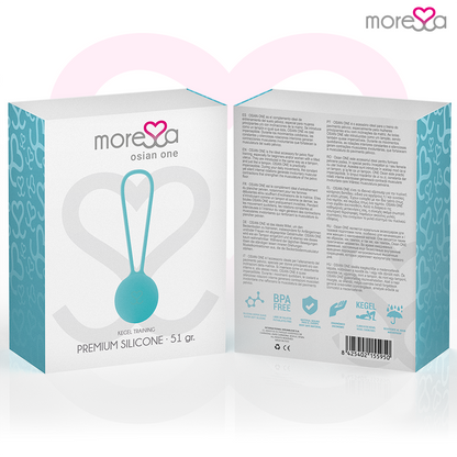 MORESSA - OSIAN ONE SILICONA TURQUESA PREMIUM