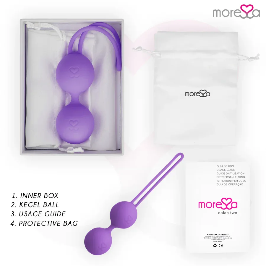 Moressa – Osian Deux Silicone Lilas Premium
