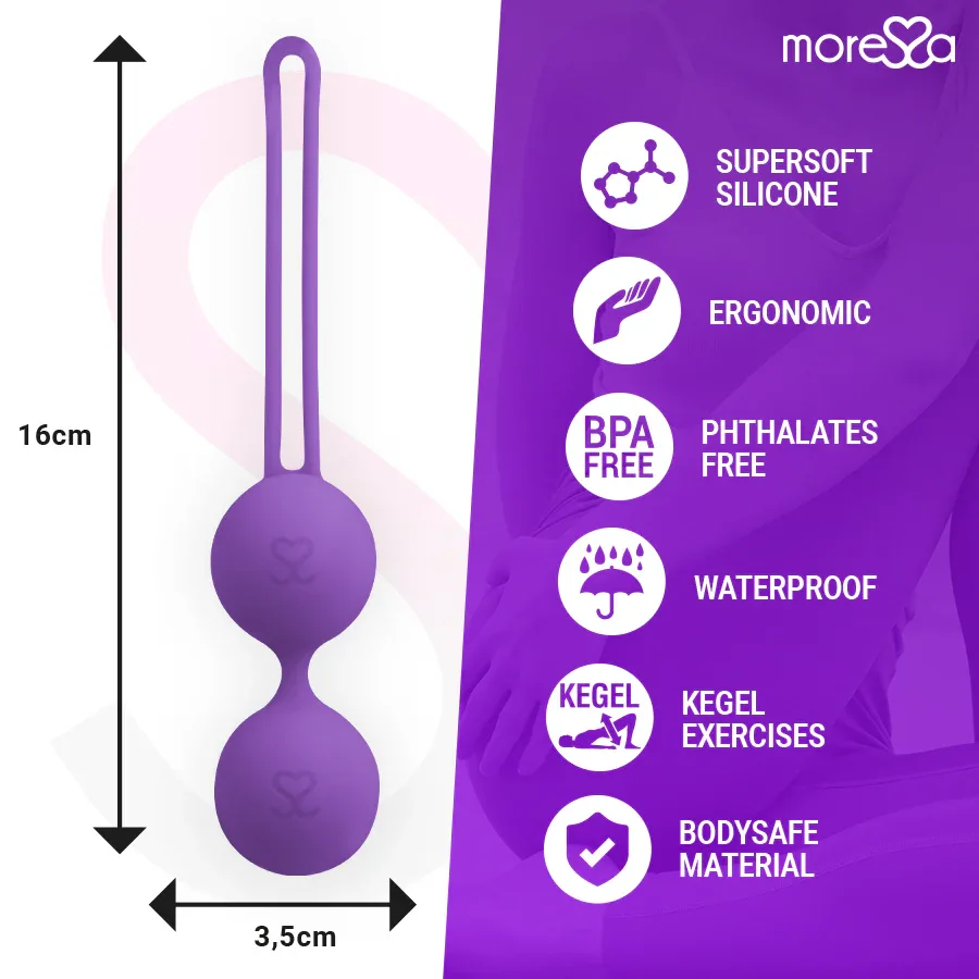 Moressa – Osian Deux Silicone Lilas Premium