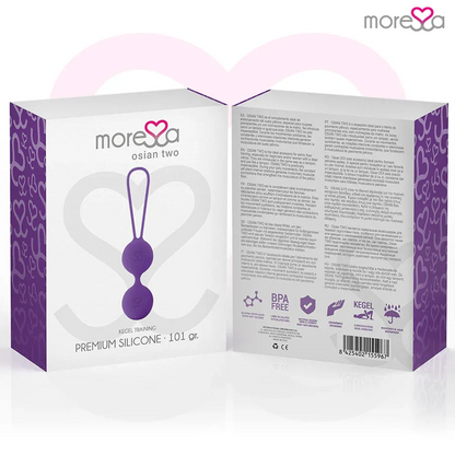 Moressa – Osian Deux Silicone Lilas Premium