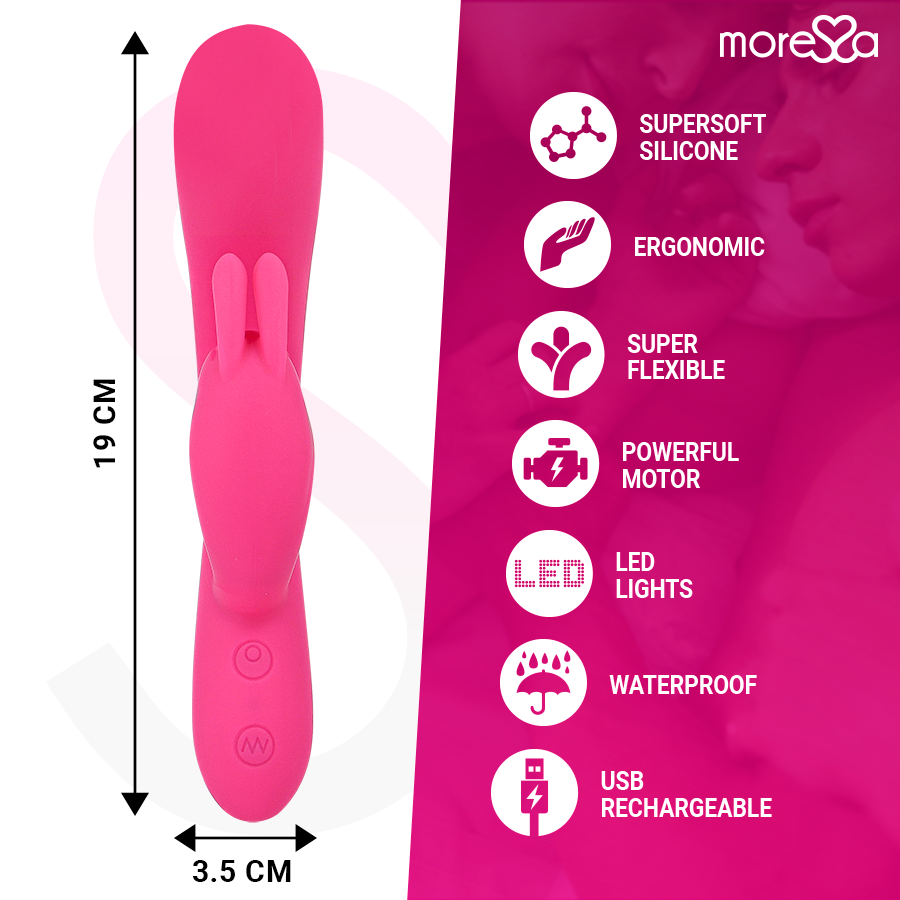 MORESSA - RECHARGEABLE TELMO IN PREMIUM SILICONE