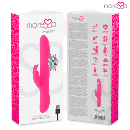 MORESSA - RECHARGEABLE SILICONE OF QUALITÉ SUPÉRIEURE WARREN