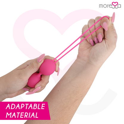MORESSA - OSIAN SET PREMIUM SILICONE ROSE (Osian One - 51 g | Osian Two - 101 g | Osian Three 85 g)