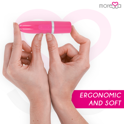 MORESSA - VIBRADOR ESTIMULADOR DE VIAJE ROSA IVY