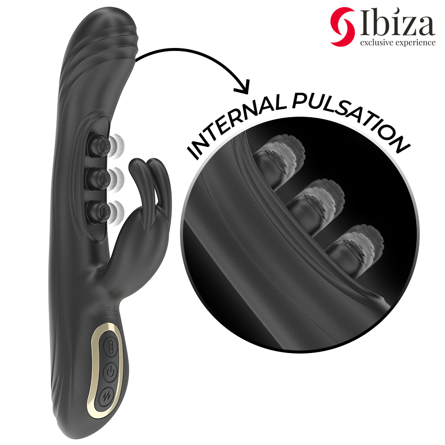 Vibrateur lapin vibrant à pulsation – Ibiza