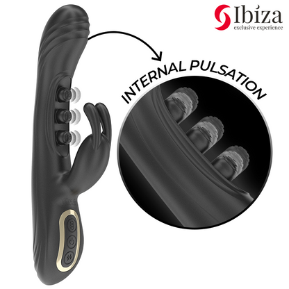 Vibrateur lapin vibrant à pulsation – Ibiza
