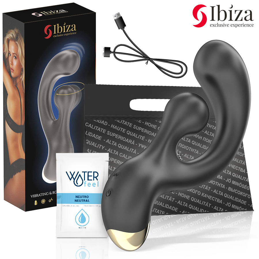 Vibrateur stimulateur vibrant et rotatif – Ibiza
