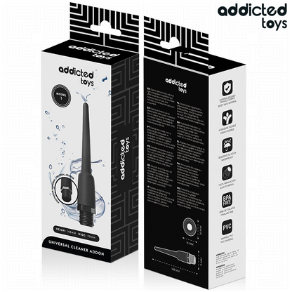 Nettoyant anal avec adaptateur universel modèle 1 – Addicted Toys