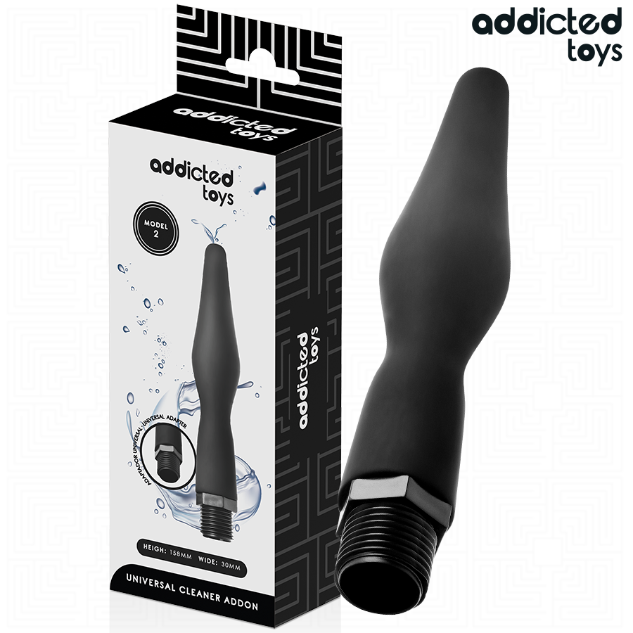 Nettoyeur anal avec adaptateur universel modèle 2 – Addicted Toys