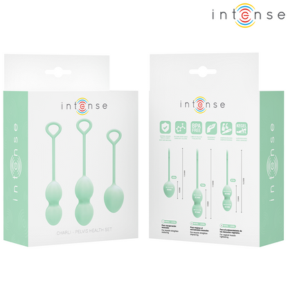 Kit de boules de kegel charli vert clair – Intense