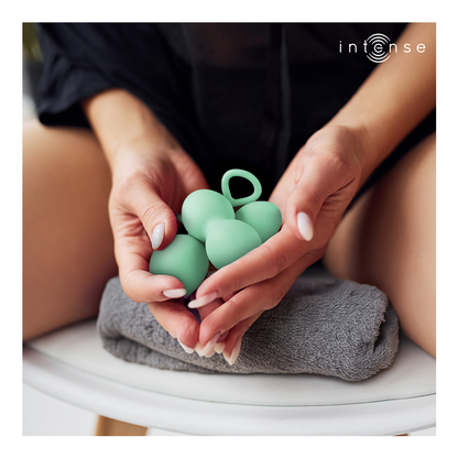 Kit de boules de kegel charli vert clair – Intense