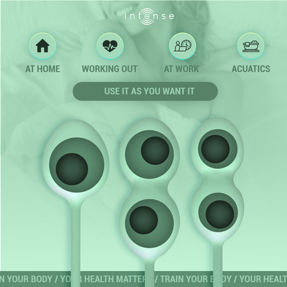 Kit de boules de kegel charli vert clair – Intense