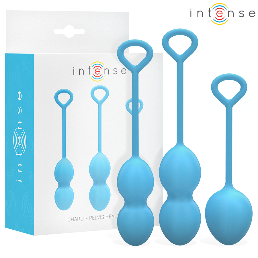 Charli kegel ball kit bleu – Intense