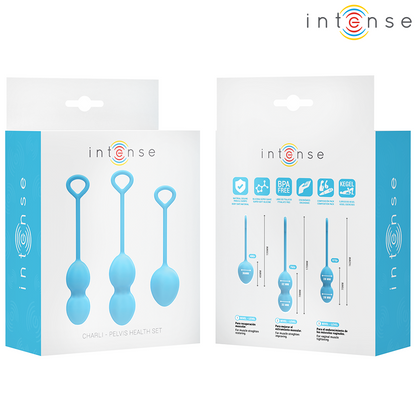 Charli kegel ball kit bleu – Intense