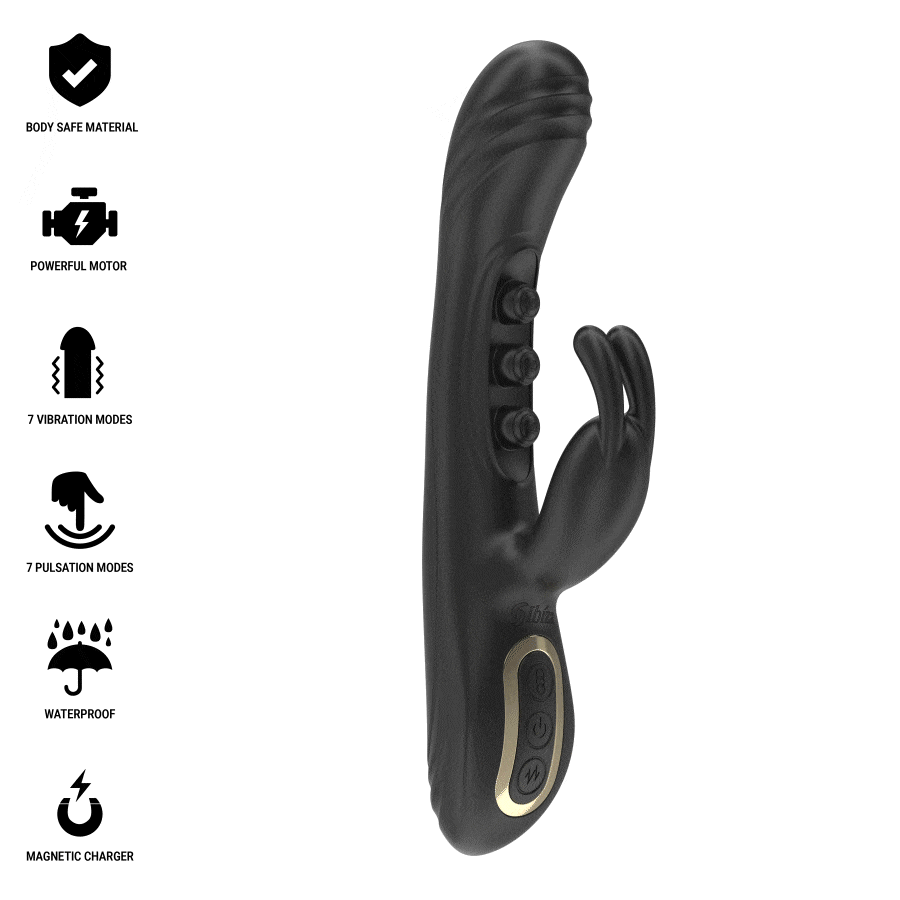 Vibrateur lapin vibrant à pulsation – Ibiza