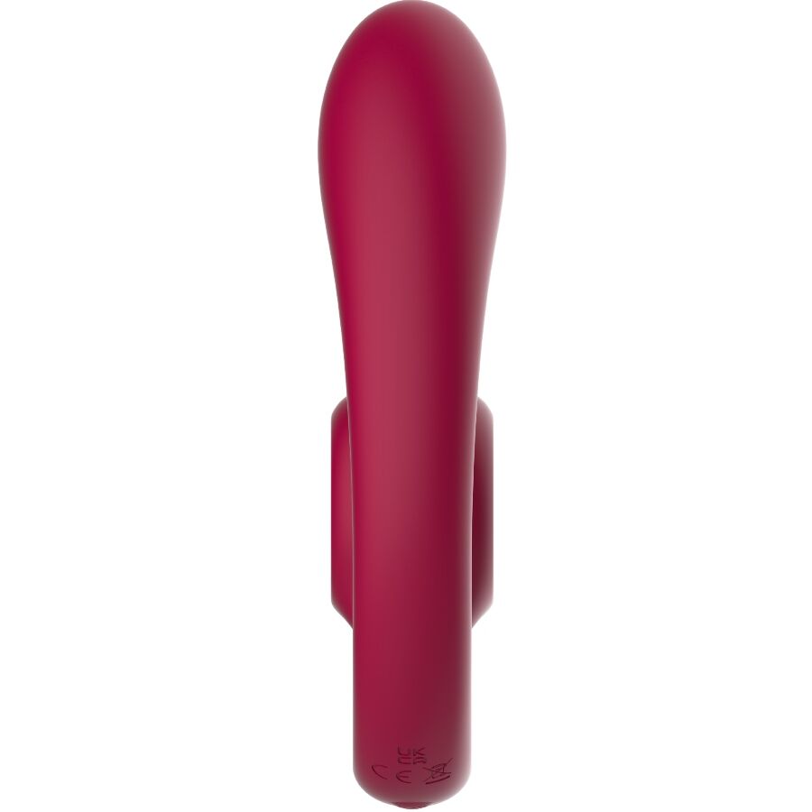 Gizi duo stimulateur pour couples télécommande bourgogne – Snail Vibe