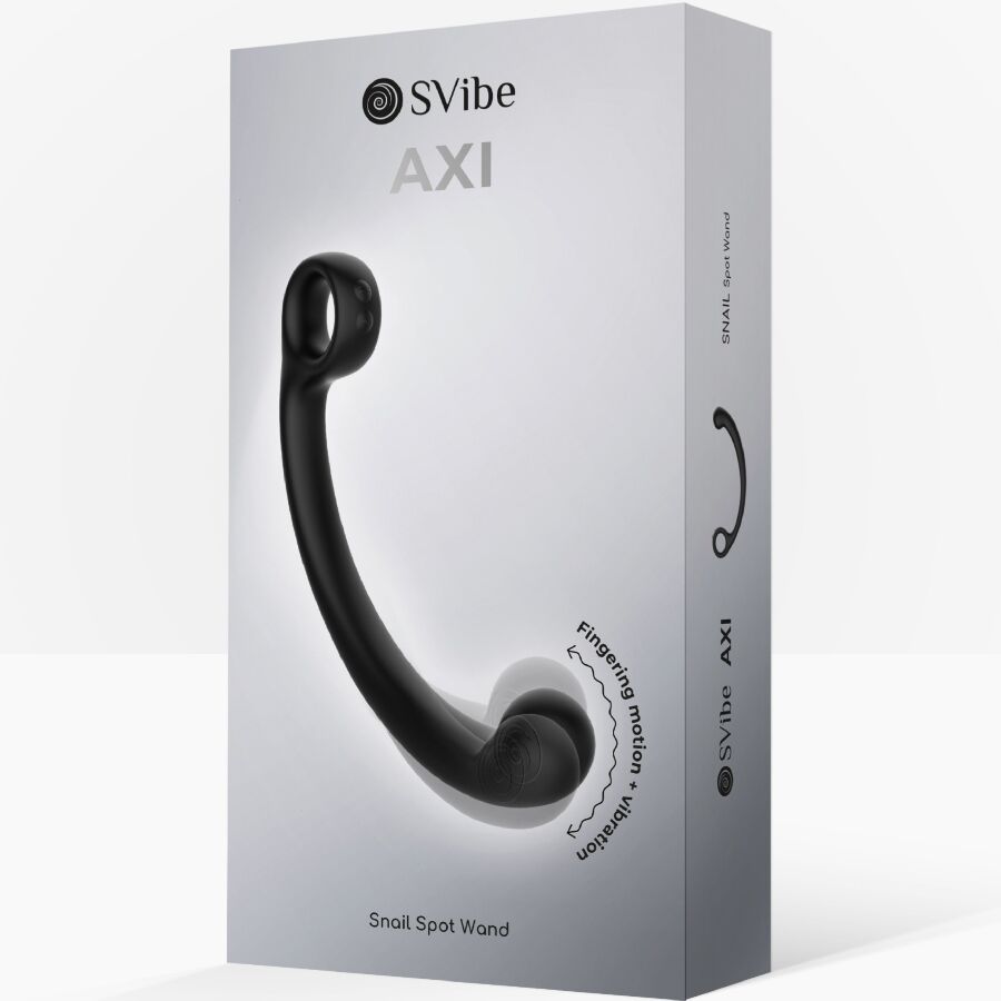 Vibrateur baguette de massage vibrante axi noir – Snail Vibe