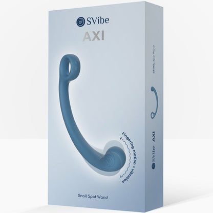 Vibrateur axi baguette de massage vibrante bleu – Snail Vibe