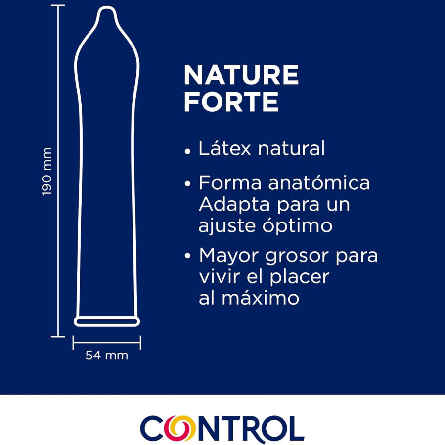 CONTROL - CONDONES ADAPTA FORTE 144 UNIDADES