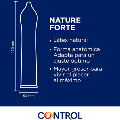 CONTROL - CONDONES ADAPTA FORTE 144 UNIDADES