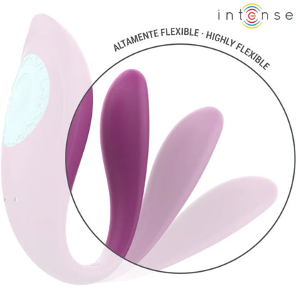 Intense Annie Vibrateur et Stimulateur en U Violet Télécommande