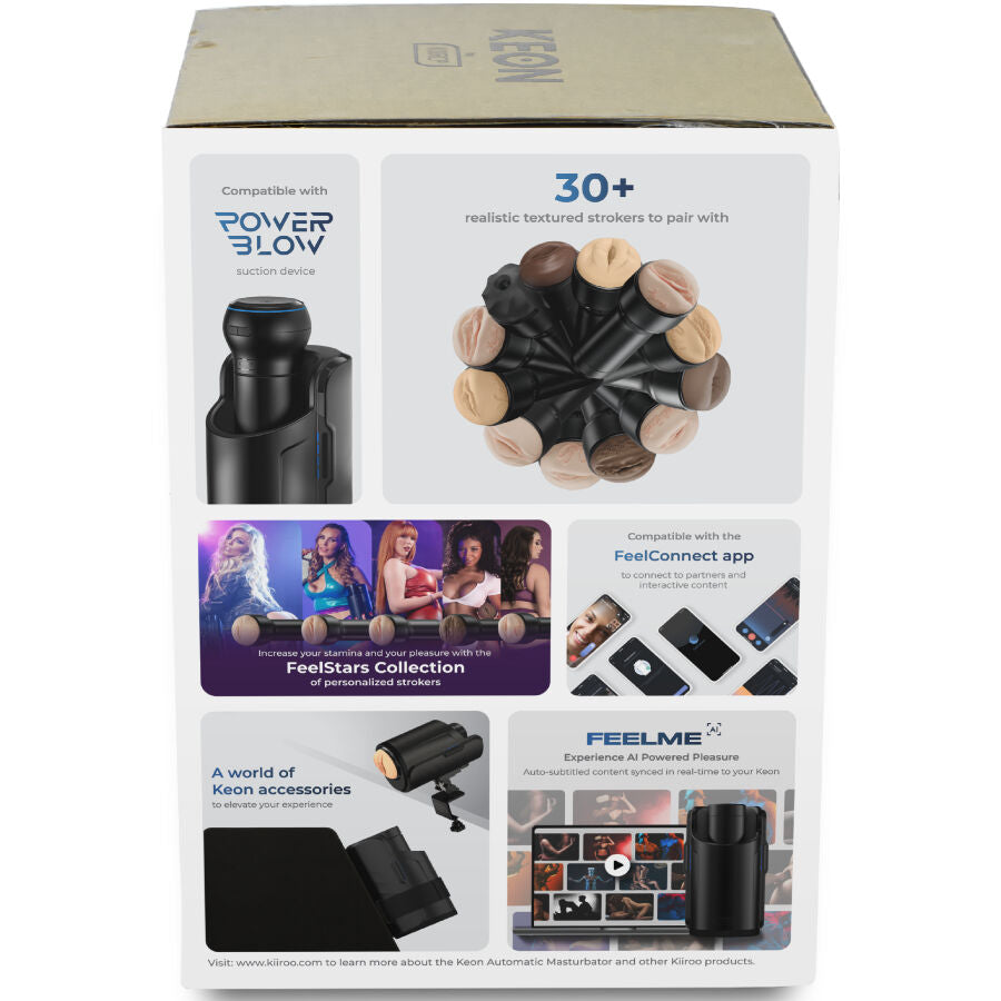 Keon wifi combo masturbateur automatique + feel stroker – Kiiroo