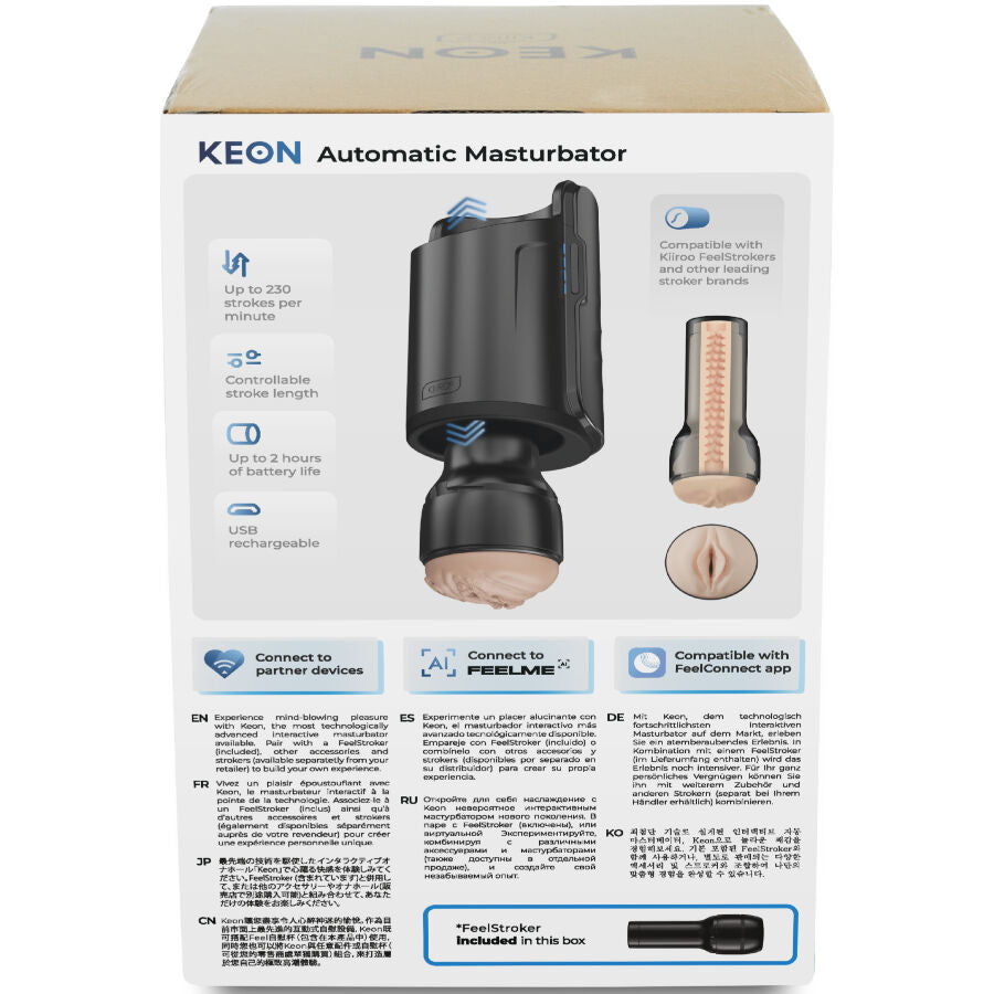 Keon wifi combo masturbateur automatique + feel stroker – Kiiroo